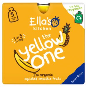 ELLA'S KITCHEN THE YELLOW ONE SQUISHED SMOOTHIE FRUITS 5PK 90G