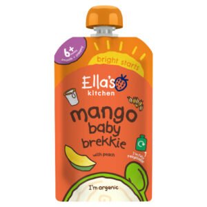 ELLA'S KITCHEN ORGANIC MANGO BABY BREKKIE POUCH 6+ MONTHS 100G
