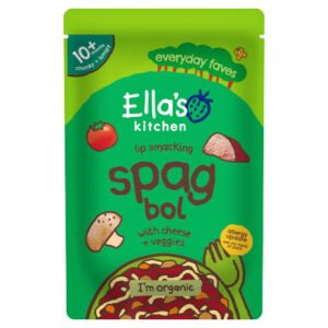 ELLA'S KITCHEN ORGANIC SPAG BOL WITH CHEESE BABY POUCH 10+ MONTHS 190G