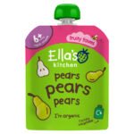 ELLA'S KITCHEN ORGANIC PEARS FIRST TASTES BABY POUCH 4+ MONTHS 70G
