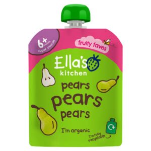 ELLA'S KITCHEN ORGANIC PEARS FIRST TASTES BABY POUCH 4+ MONTHS 70G