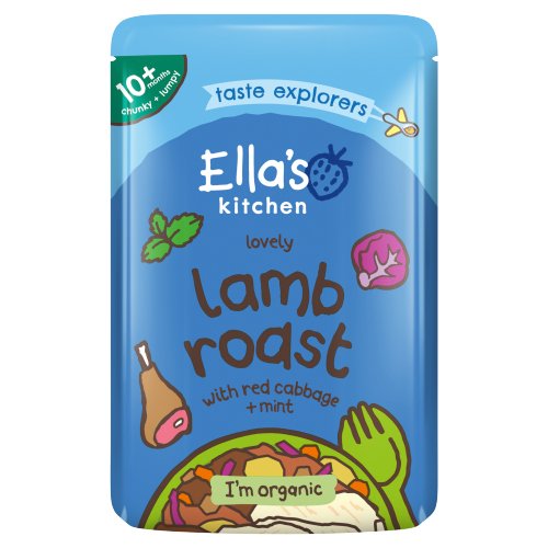ELLA'S KITCHEN ORGANIC LAMB ROAST DINNER BABY POUCH 10+ MONTHS 190G