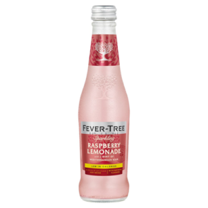 FEVER TREE SPARKLING RASPBERRY LEMONADE GLASS 275ML