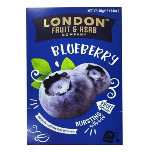 LONDON FRUIT & HERB BLUEBERRY 20S TEABAGS 40G