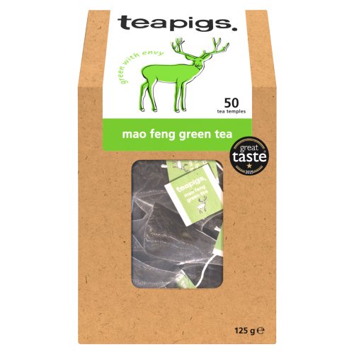 TEAPIGS MAO FENG GREEN TEABAGS 50X 2.5G