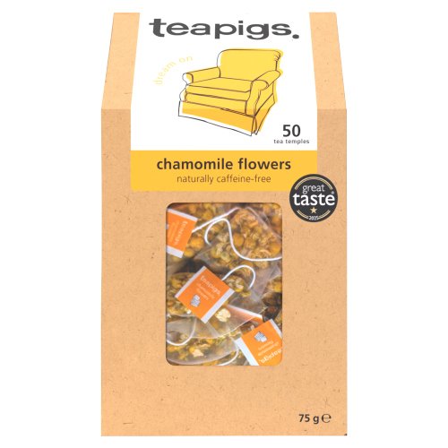 TEAPIGS CHAMOMILE FLOWERS TEABAGS 6X 50X 1.5G