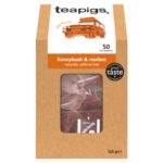 TEAPIGS HONEYBUSH & ROOIBOS TEA TEMPLES 50 X 2.5G (125G)