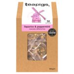 TEAPIGS LIQUORICE & PEPPERMINT TEABAGS 50X 3G