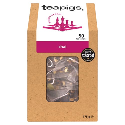 TEAPIGS CHAI TEABAGS 50X 3.5G