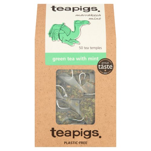 TEAPIGS GREEN TEA WITH MINT 50 X 2.5G (125G)