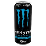 MONSTER ENERGY ZERO SUGAR CAN 4PK 500ML