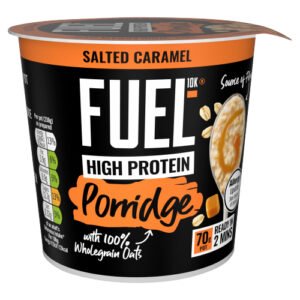 FUEL10K HIGH PROTEIN SALTED CARAMEL PORRIDGE POT 70G