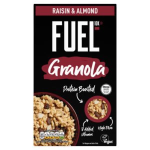FUEL10K RAISIN & ALMOND GRANOLA 400G