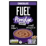 FUEL10K CHOCOLATE PROTEIN PORRIDGE SACHETS OAT CEREAL SACHETS 360G