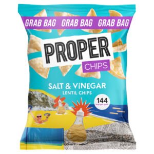 PROPER CHIPS SALT & VINEGAR LENTIL CHIPS 31G