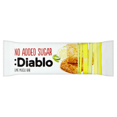 DIABLO NAS LIME MUESLI BAR 30G