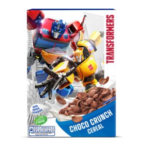 TRANSFORMERS CHOCO CRUNCH CEREAL WITH VITAMINS 375G