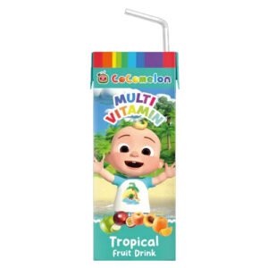 COCOMELON MULTI-VITAMIN TROPICAL FRUIT TETRA DRINK 200ML