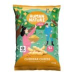 HUMAN NATURE VEGAN CHEESE FLAVOUR LENTIL STICKS 100G