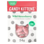 CANDY KITTENS WILD STRAWBERRY GOURMET SWEETS 54G