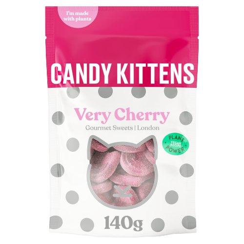 CANDY KITTENS VERY CHERRY GOURMET SWEETS 10X 140G
