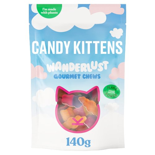 CANDY KITTENS WANDERLUST GOURMET CHEW SWEETS 140G