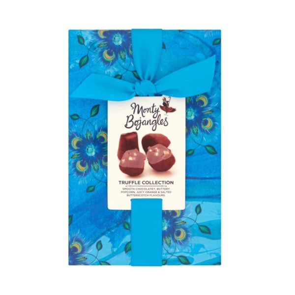 MONTY BOJANGLES PEACOCK BLUE TRUFFLE COLLECTION GIFT BOX 190G-XMAS