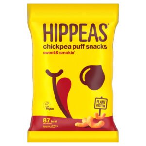 HIPPEAS SWEET & SMOKIN CRUNCHY CHICKPEA PUFFS 22G