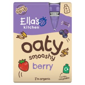 ELLA'S KITCHEN BERRY OATY SMOOSHY 4PK 360G