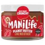 MANILIFE DEEP ROAST CRUNCHY PEANUT BUTTER 275G