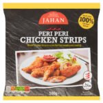 JAHAN PERI PERI CHICKEN STRIPS 500G