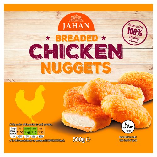 JAHAN BREADED NUGGETS 500G