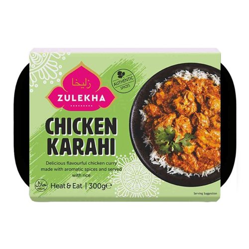 ZULEKHA CHICKEN KARAHI MASALA CURRY POT 300G