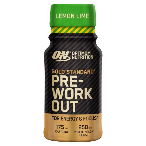OPTIMUM NUTRITION PRE-WORKOUT SHOT LEMON LIME 60ML