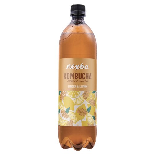 NEXBA GINGER & LEMON KOMBUCHA 1L