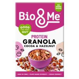BIO & ME COCOA HAZELNUT PROTEIN BOOSTED GRANOLA 360G