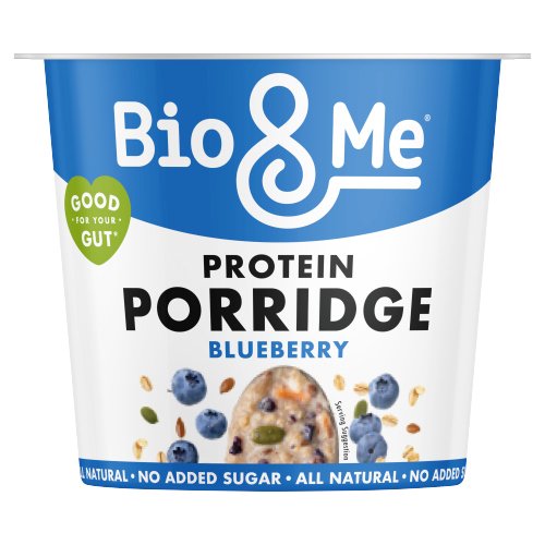 BIO&ME BLUEBERRY PROTEIN PORRIDGE POT 65G