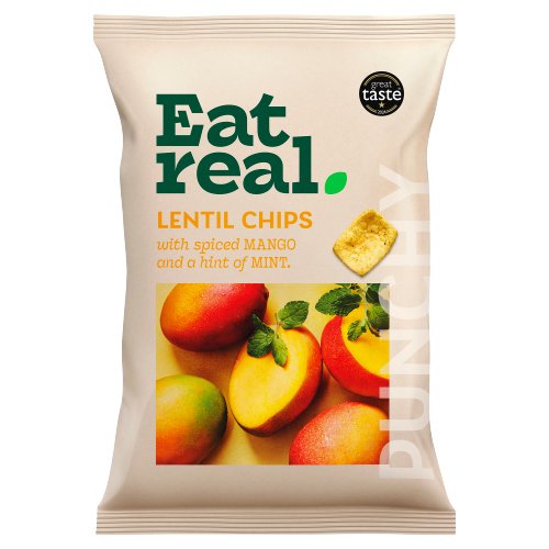 EAT REAL LENTIL CHIP 95G