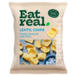 EAT REAL GRAB BAG SEA SALT LENTIL CHIPS 40G