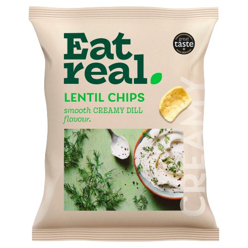 EAT REAL LENTIL CHIPS 40G