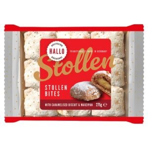 HALLO DEUTSCHE SPEKULOOS STOLLEN BITES 275G-XMAS