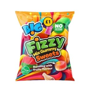 B!G FIZZY MIX SWEETS PMP £1.00 150G