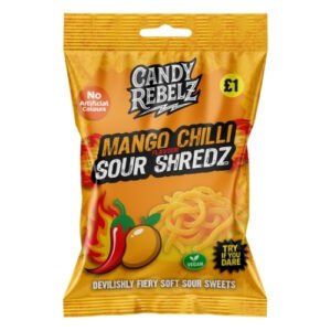 CANDY REBELZ MANGO CHILLI SOUR SHREDZ 150G