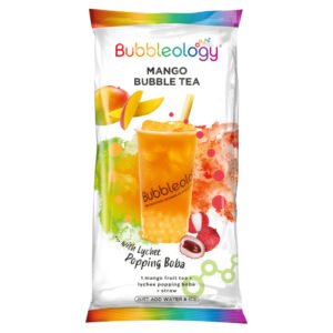 BUBBLEOLOGY MANGO BUBBLE TEA KIT 130G