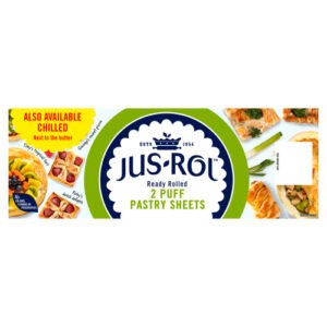 JUS.ROL PUFF PASTRY SHEETS 640G
