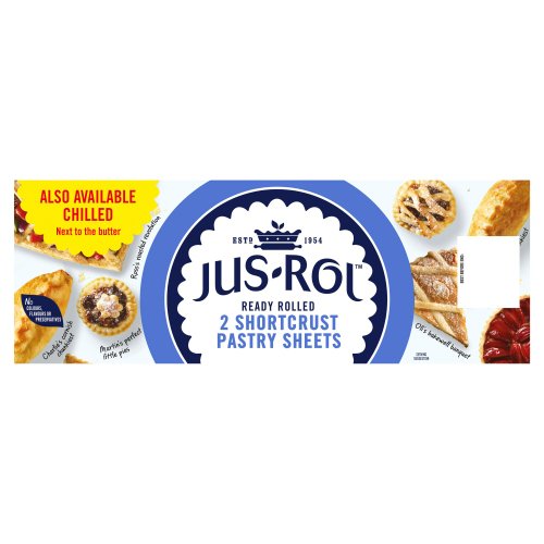 JUS.ROL SHORTCRUST SHEETS 640G