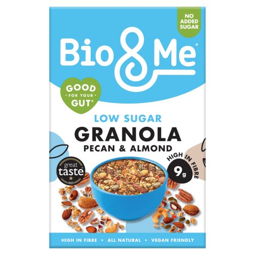 BIO & ME LOW SUGAR NATURALLY GUT-LOVING GRANOLA 360G