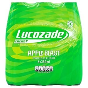 Lucozade Energy Apple Blast 6X380ml