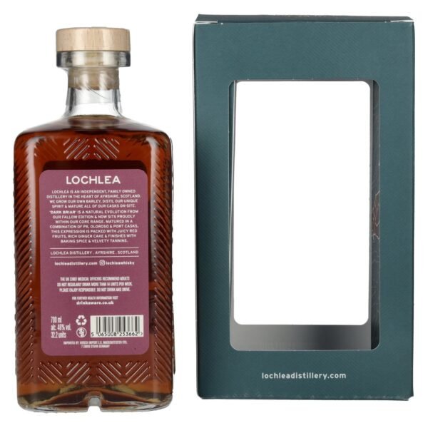 Lochlea DARK BRIAR Single Estate Single Malt Scotch Whisky 46% Vol. 0,7l in gift box