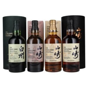 Suntory TSUKURIWAKE SELECTION Set 2024 48% Vol. 4x0,7l in gift box